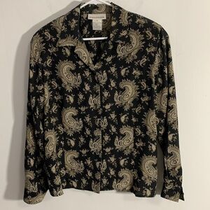 Evan Picone 100% Silk blouse, Size 12, great condition